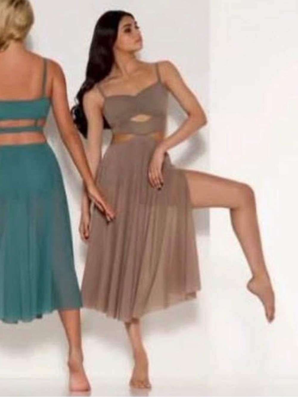 Kelle Dance Solo Lyrical Contemporary Costume “Let The Light In” Dress sz AM